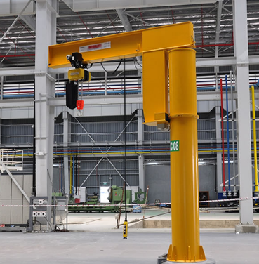 定柱旋臂起重機